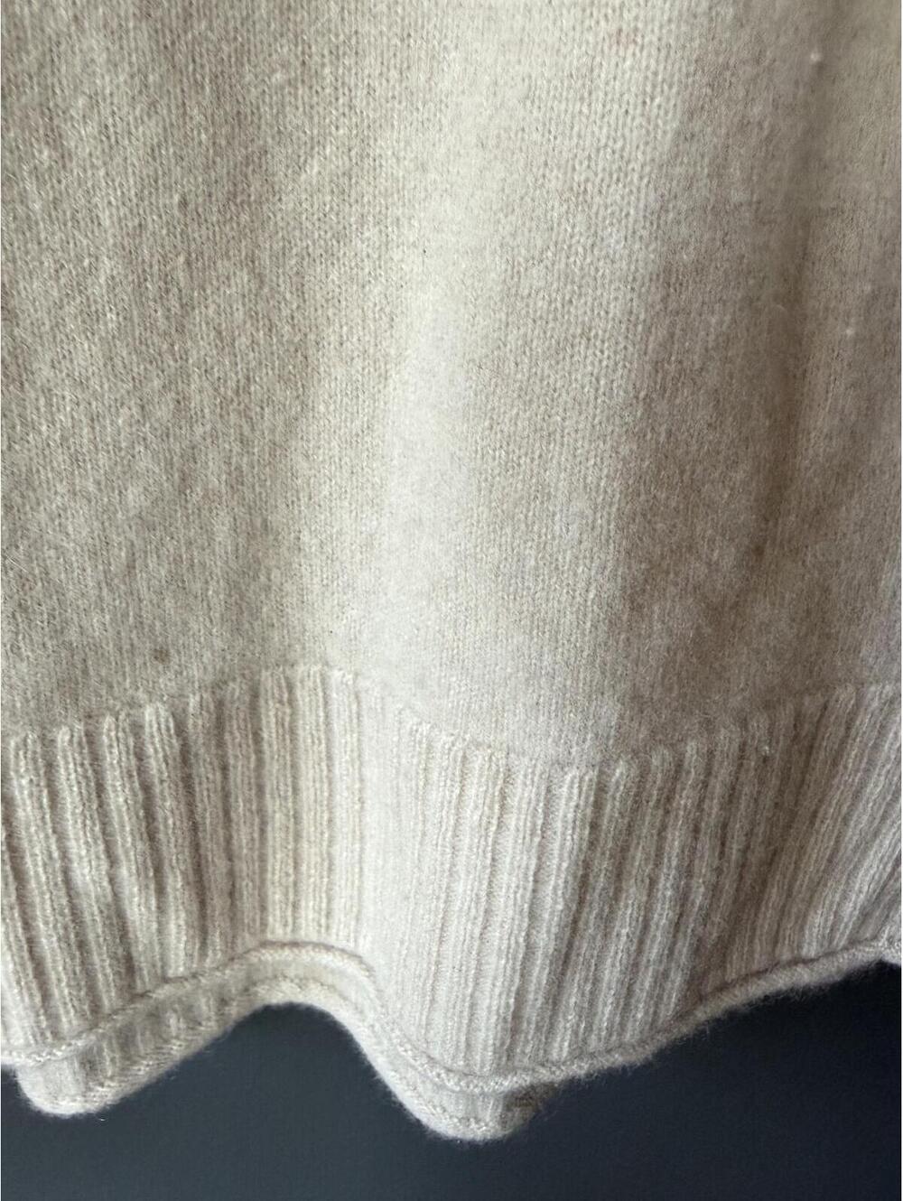Rachel Zoe 100% Cashmere Crew Neck Sweater - Picture 7 of 9
